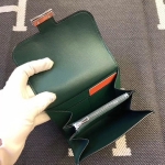 エルメス コンスタンス コンパクト ミニ ヴォーエプソン  二つ折り財布 he-co-0095