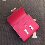 エルメス コンスタンス コンパクト ミニ ヴォーエプソン  二つ折り財布 he-co-0097