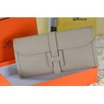 エルメスHERMES ジジェ エラン[Jige Elan] （シロステッチ） エプソン グレー he-je-5300
