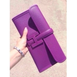 エルメス[HERMES]　ジジェ　デュオ　スイフト　ウルトラヴァイオレット　シルバー金具 he-je-5338