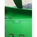 エルメス[HERMES] ジジェ エラン[Jige Elan] （シロステッチ） エプソン グリーン he-je-5302
