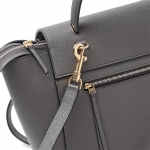 セリーヌ CELINE ハンドバッグ(2WAY仕様) Belt Bag LEATHER Grey グレー系 17610 3zva 10dc レディース