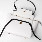 セリーヌ CELINE/ ハンドバッグ(2WAY仕様)/Belt Bag LEATHER /White ホワイト系 17610 3xvh 01bc レディース