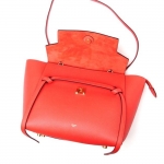 セリーヌ CELINE/ ハンドバッグ(2WAY仕様)/Belt Bag LEATHER /Vermillon レッド系 17610 3zva 27vl レディース