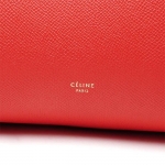 セリーヌ CELINE/ ハンドバッグ(2WAY仕様)/Belt Bag LEATHER /Vermillon レッド系 17610 3zva 27vl レディース