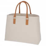 セリーヌ CELINE ホリゾンタル キャンバス ロゴプリント トートバッグ CABAS CELINE ベージュ系 19006 2BNZ 02NT