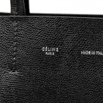 セリーヌ CELINE トートバッグ（2WAY仕様） SMALL VERTICAL LEATHER Black ブラック系 17618 3xba 38no レディース