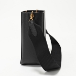 CELINE セリーヌ 189303AH4.38NO SMALL SEAU SANGLE サングル バケット スモール レザー ショルダー トートバッグ Black レディース