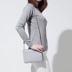 セリーヌ CELINE ショルダーバッグ グレー レディース ギフト プレゼント レザー 本革 グレー 16511 3eta 08gc Trio トリオ