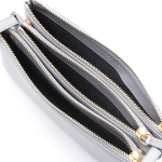 セリーヌ CELINE ショルダーバッグ グレー レディース ギフト プレゼント レザー 本革 グレー 16511 3eta 08gc Trio トリオ