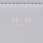 セリーヌ CELINE ショルダーバッグ グレー レディース ギフト プレゼント レザー 本革 グレー 16511 3eta 08gc Trio トリオ
