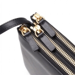 セリーヌ CELINE ショルダーバッグ LARGE TRIO トリオ LEATHER Black ブラック系 17145 3eta 38no レディース