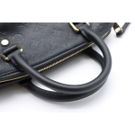 LOUIS VUITTON ルイ ヴィトン モノグラムアンプラント スピーディバンドリエール25 ハンドバッグ 2WAY ショルダー アンフィニ 黒 M40762