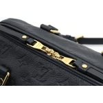 LOUIS VUITTON ルイ ヴィトン モノグラムアンプラント スピーディバンドリエール25 ハンドバッグ 2WAY ショルダー アンフィニ 黒 M40762