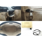 ルイヴィトン LOUIS VUITTON 2WAY ハンドバッグ バビロンPM ノワール ストラップ付 マヒナ M50031