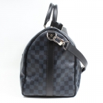 ルイ・ヴィトン LOUIS VUITTON キーポル・バンドリエール45 N41349 ダミエ・コバルト ボストンバッグ メンズ