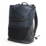 LOUIS VUITTON ルイ ヴィトン ダミエ コバルト マッチポイント タイガレザー バックパック リュックサック リュック N40009