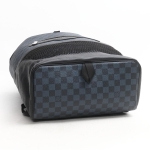 LOUIS VUITTON ルイ ヴィトン ダミエ コバルト マッチポイント タイガレザー バックパック リュックサック リュック N40009