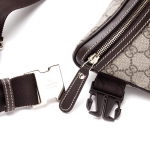 グッチ ウエストバッグ・ボディバッグ GUCCI 233269 KGDIG 8588 バッグ 【アウトレット】 GGスプリーム GG SUPREME ユニセックス BEIGE/DARK BROWN ベージュ/ダークブラウン