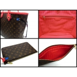 ルイ・ヴィトン LOUIS VUITTON  トートバッグ  モノグラム エピ エスニック ネヴァーフルMM ポーチ付き M41663
