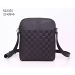 ルイヴィトン​ LOUIS VUITTON  ポシェット・ディストリクト ダミエ　アンフィニ　オニキス メンズバッグ　ショルダーバッグ N23355