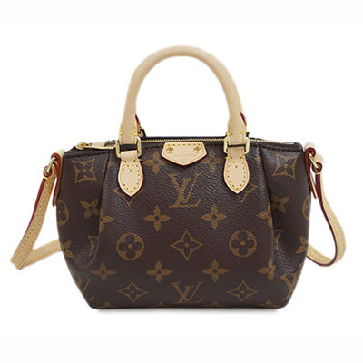 ルイヴィトンLOUIS VUITTON モノグラム　LV　2WAY　ミニバッグ　斜めがけ　クロスボディバッグ　ナノ・テュレン　M61253