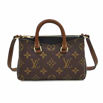 ルイヴィトン LOUIS VUITTON モノグラム LV 2WAY ミニバッグ 斜めがけ クロスボディバッグ ナノ・パラス ノワール　M61416