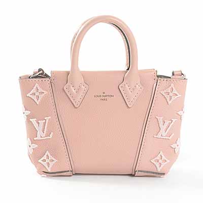 ルイヴィトン LOUIS VUITTON バッグ レディース ショルダーバッグ ハンドバッグ ヴォーカシミール・レザー ナノ・W マグノリア ピンク M61257