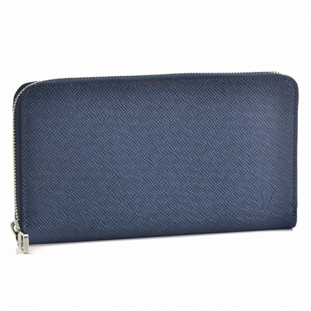 ルイヴィトンLOUIS VUITTON  メンズ ジッピー・オーガナイザー ラウンドファスナー長財布 ネイビー M30515 