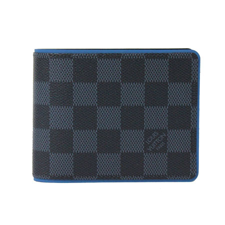 ルイ・ヴィトンLOUIS VUITTON   財布　ダミエ・コバルト　ポルトフォイユ・ミュルティプル　N63245