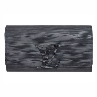 ルイヴィトン 財布 LOUIS VUITTON　ヴィトン　LV　エピ　ファスナー長札　ポルトフォイユ・ルイーズ　ノワール　M60767