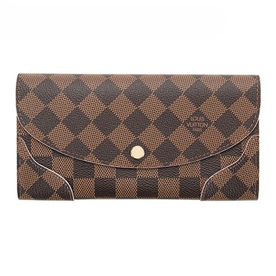 ルイヴィトン LOUIS VUITTON  長財布 ダミエキャンバス ローズ・バレリーヌ N61227