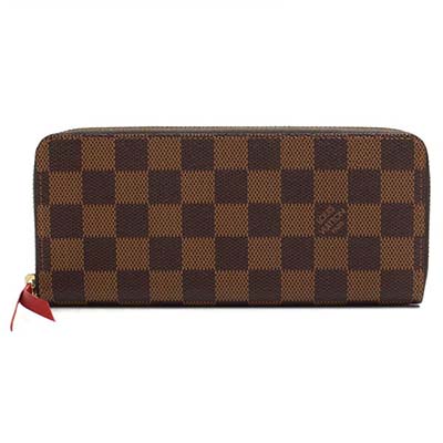 ルイ・ヴィトン ダミエ 財布 長財布 ラウンドファスナー ブラウン 茶 N60534 
