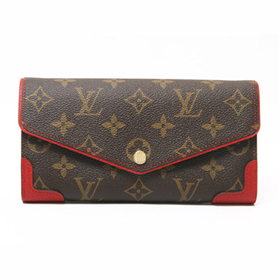 LOUIS　VUITTON ルイヴィトン　モノグラム　ポルトフォイユ サラ レティーロ　小銭入れ付長財布　スリーズ　M61184