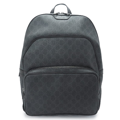 グッチ リュックサック GUCCI バックパック GGSUPREME/GGスプリーム PVC キャンバス ブラック×グレー 322069 KHN7R 1078