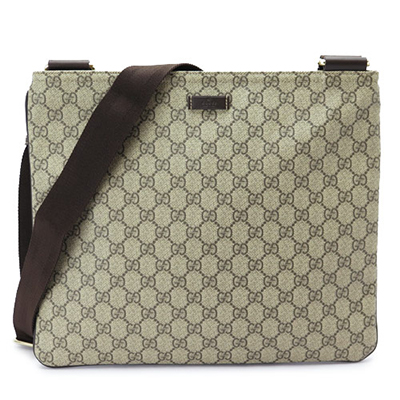 グッチ ショルダーバッグ GUCCI メッセンジャーバッグ JOY/ジョイ GGプラス/PVC ベージュ×ブラウン 201446 KGDIG 8588