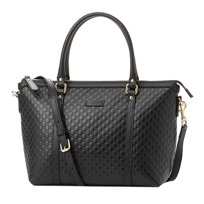 グッチ ハンドバッグ GUCCI  マイクロ グッチ シマ  レディース BLACK 黒 ブラック 2WAY ショルダーバッグ GG 型押し 449656 BMJ1G 1000​
