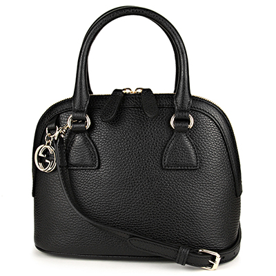グッチ ハンドバッグ GUCCI  ドーラーカーフ レディース BLACK ブラック 黒 2WAY ショルダー クロスボディ 上品 フェミニン 449661 CAO0G 1000​