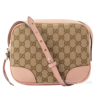 グッチGUCCI 斜めがけショルダーバッグ レディース カーキ/ピンク 449413ky9lg8609 