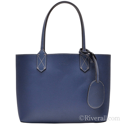 グッチGUCCI トートバッグ レディース ベージュxネイビー 372613a98104088 