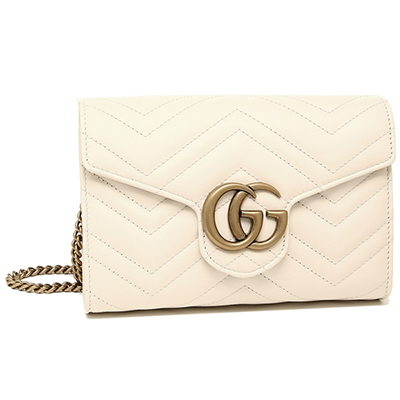 グッチ ショルダーバッグ レディース GUCCI ホワイト  474575 DRW1T 9022 ​