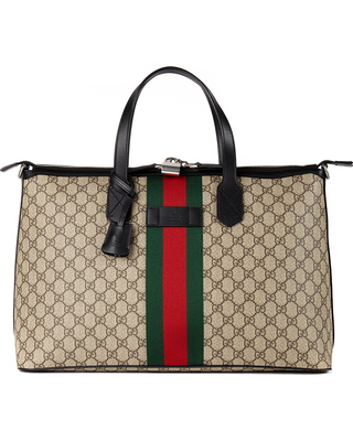 グッチ GUCCI GGスプリーム ダッフルバッグ ベージュ×エボニー [メンズ] 359261 KHNGN 9692 