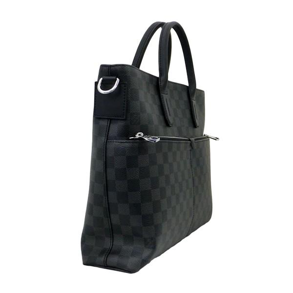 ルイヴィトンLOUIS VUITTON ショルダーバッグ ビジネス 7 DW ダミエ グラフィット N41564