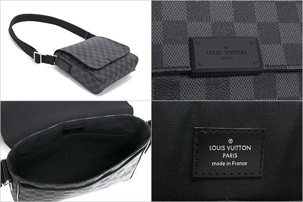 ルイ ヴィトン LOUIS VUITTON ダミエグラフィット ディストリクトPM ショルダーバッグ 斜め掛け N41260
