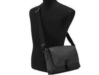 ルイヴィトン ダミエ・グラフィット LV メンズ メッセンジャーバッグ ショルダー 斜めがけ メッセンジャーPM　N41457