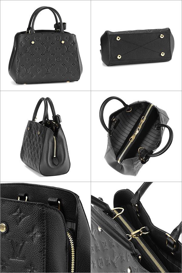 ルイ・ヴィトン LOUIS VUITTON モノグラムアンプラント 2WAYハンドバッグ ブラック 黒 M41053 