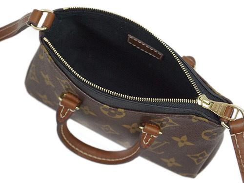 ルイヴィトン LOUIS VUITTON モノグラム LV 2WAY ミニバッグ 斜めがけ クロスボディバッグ ナノ・パラス ノワール　M61416