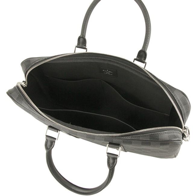 ルイ・ヴィトン  LOUIS VUITTON ダミエグラフィット バッグ ブリーフケース グレー ブラック N41478 