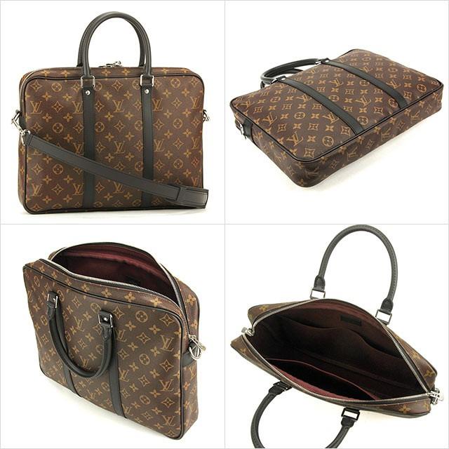 ルイ・ヴィトン LOUIS VUITTON モノグラム バッグ ブリーフケース ブラウン M52005 