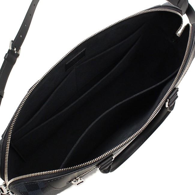 ルイ・ヴィトン (LOUIS VUITTON) ダミエ・コバルトPDJ NM ブリーフケース  グレー系 N41589